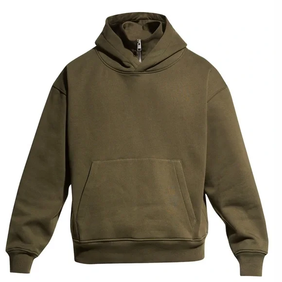 FRAME MEN’s Hooded Zip-Collar Sweatshirt - LARGE - Picture 2 of 7